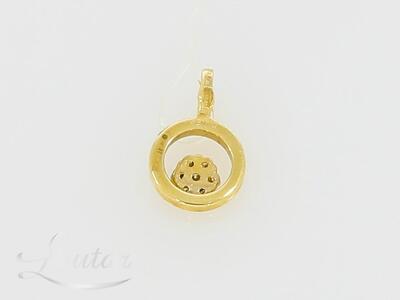 Kuld kulon 585* UUS! Briljandid 0.045ct