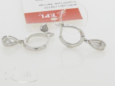 Kuldkõrvarõngad 585* Briljandid 0.211ct UUED!