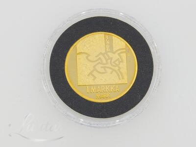 Kuldmünt 750* 1 Markka 2001