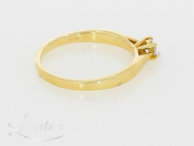 Kuldsõrmus 585* UUS! Briljant 0.157ct