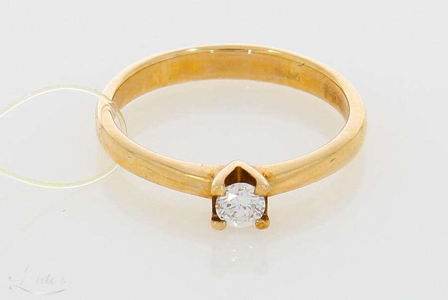 Kuldsõrmus 585* Briljant