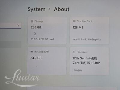 Sülearvuti Asus Expertbook B5 Intel® Core™ i5