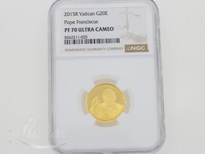 Kuldmünt 917* Pontificate OF H.H. Francis III 2015a
