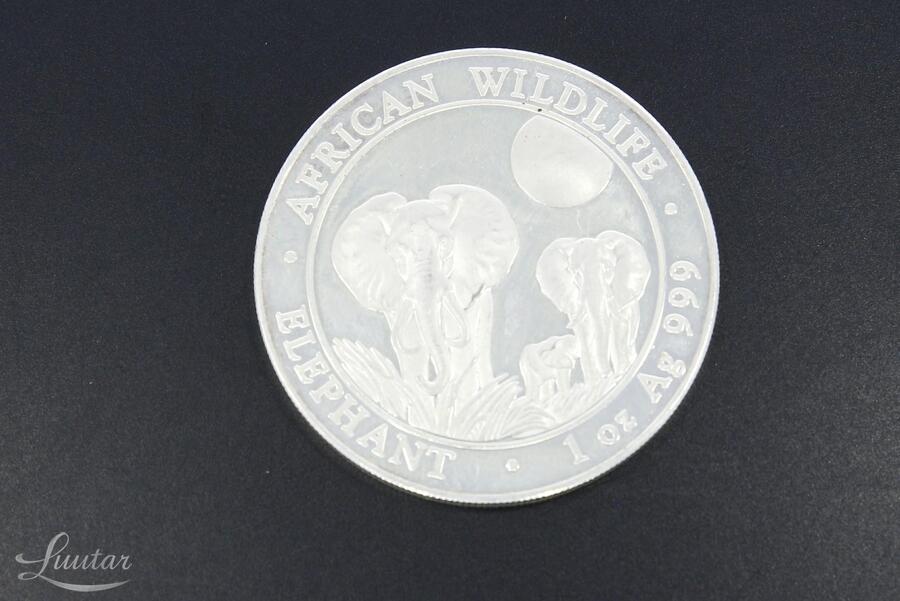 Hõbemünt Somali Republic 2014a. 999*