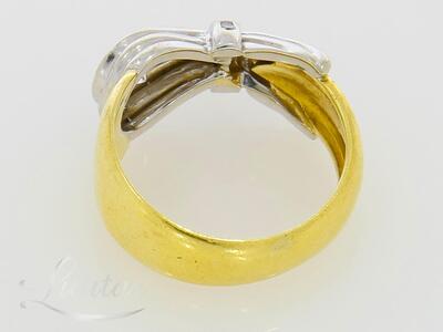 Kuldsõrmus 750* Teemant 0,45ct sertifikaat