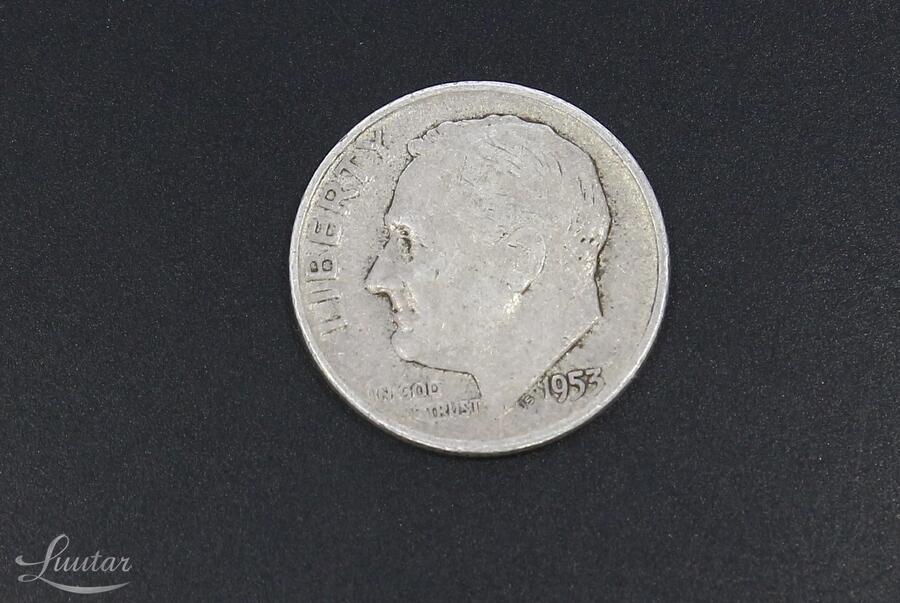Hõbemünt 900*  Half Dime 1953a