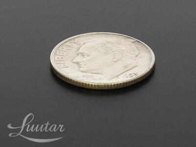 Hõbemünt 900* 1 Dime "Roosevelt Silver Dime" 1953a