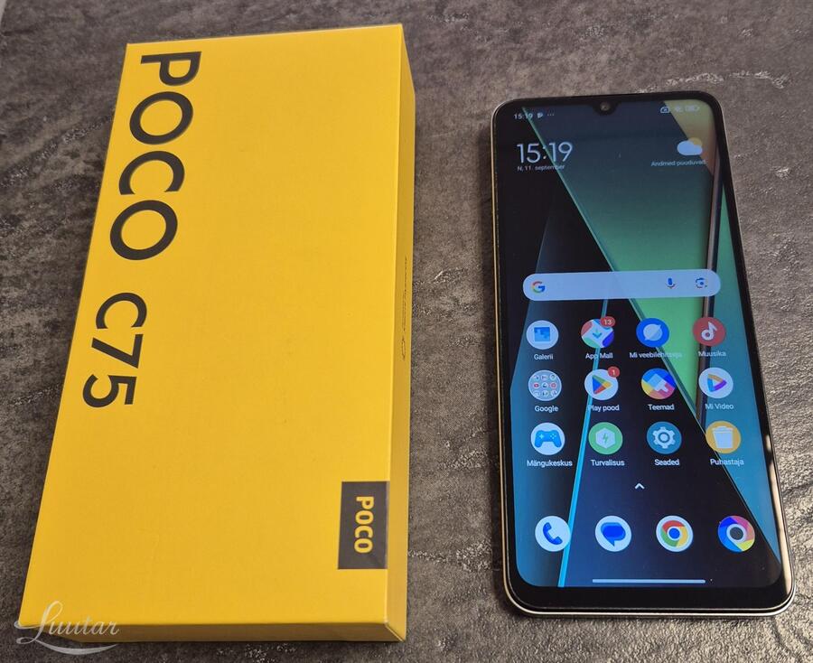 Mobiiltelefon Poco C75 256GB