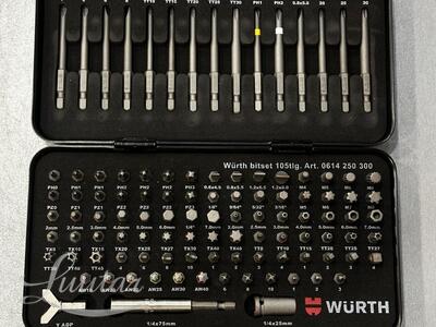 Tööriistakomplekt Würth 105tk
