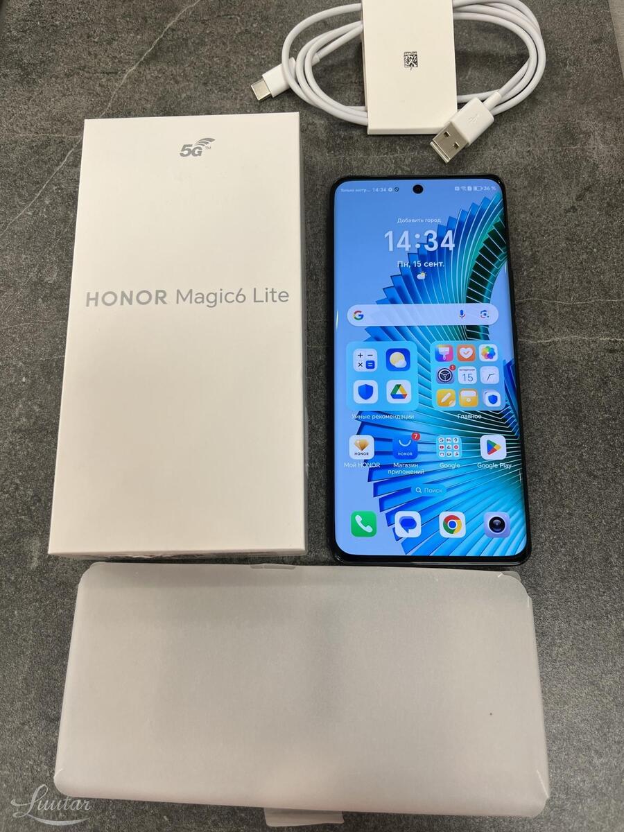 Mobiiltelefon Honor Magic6 Lite 5G 256 GB