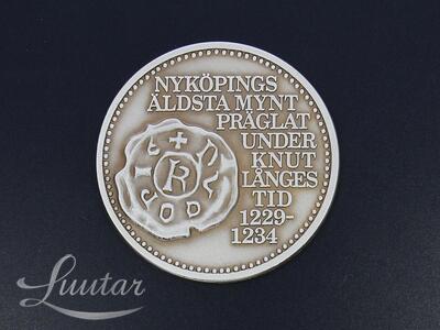 Hõbemünt “Nyköping 800 År, 1987" 