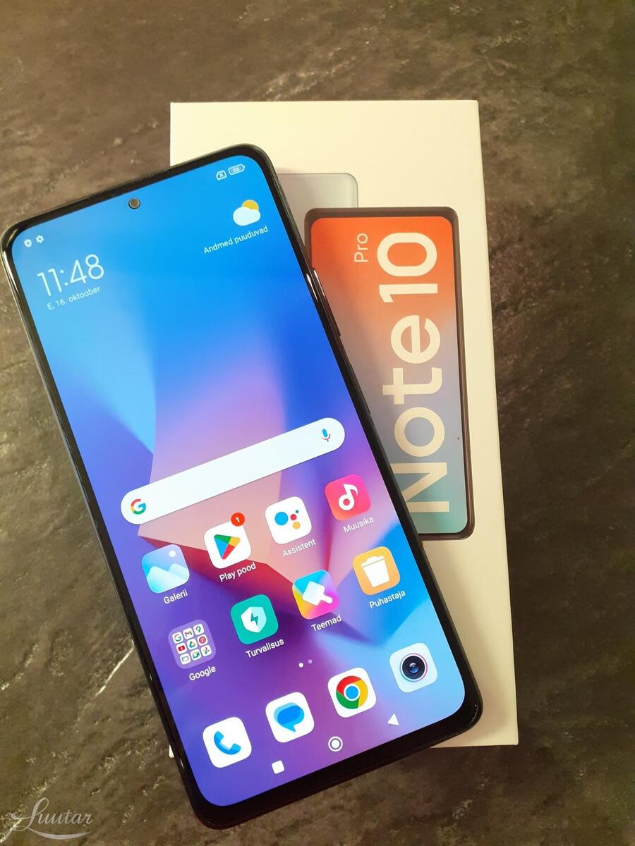 Mobiiltelefon Xiaomi Redmi Note 10 Pro 256GB