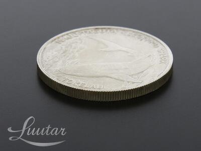 Hõbemünt Tokelau 5 dollar 2018 "Leopard shark" 