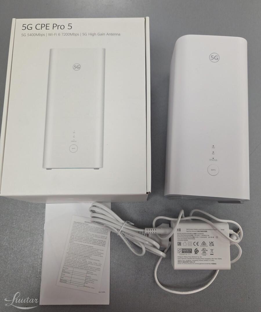 Ruuter Huawei 5G CPE Pro 5 