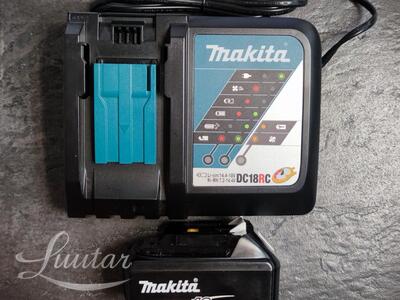 Laadija Makita DC18RC+Aku Makita BL1850B