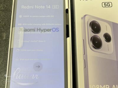 Mobiiltelefon Redmi Note 14 5G 128GB