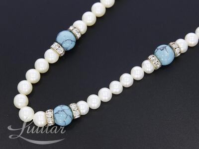 Kaelakett hõbedaga 925* Türkiis 