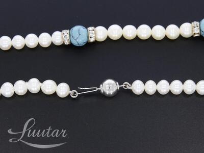 Kaelakett hõbedaga 925* Türkiis 