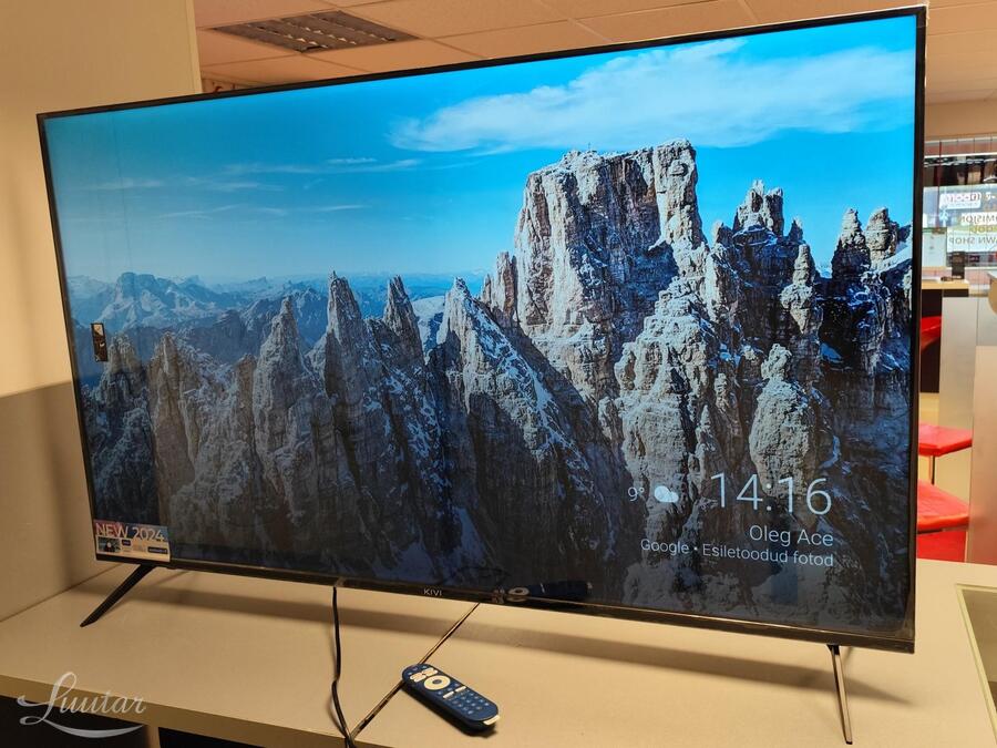 Televiisor Kivi 55U760QB Android 4K UUS!