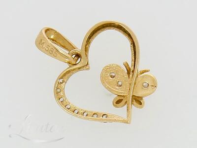 Kuld kulon 585* Süda