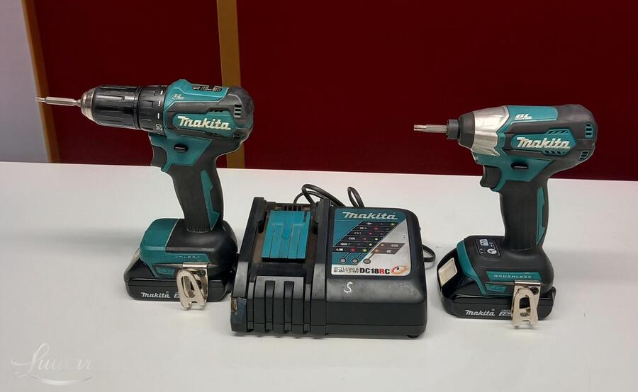 Tööriistakomplekt Makita DDF483 & DTD155