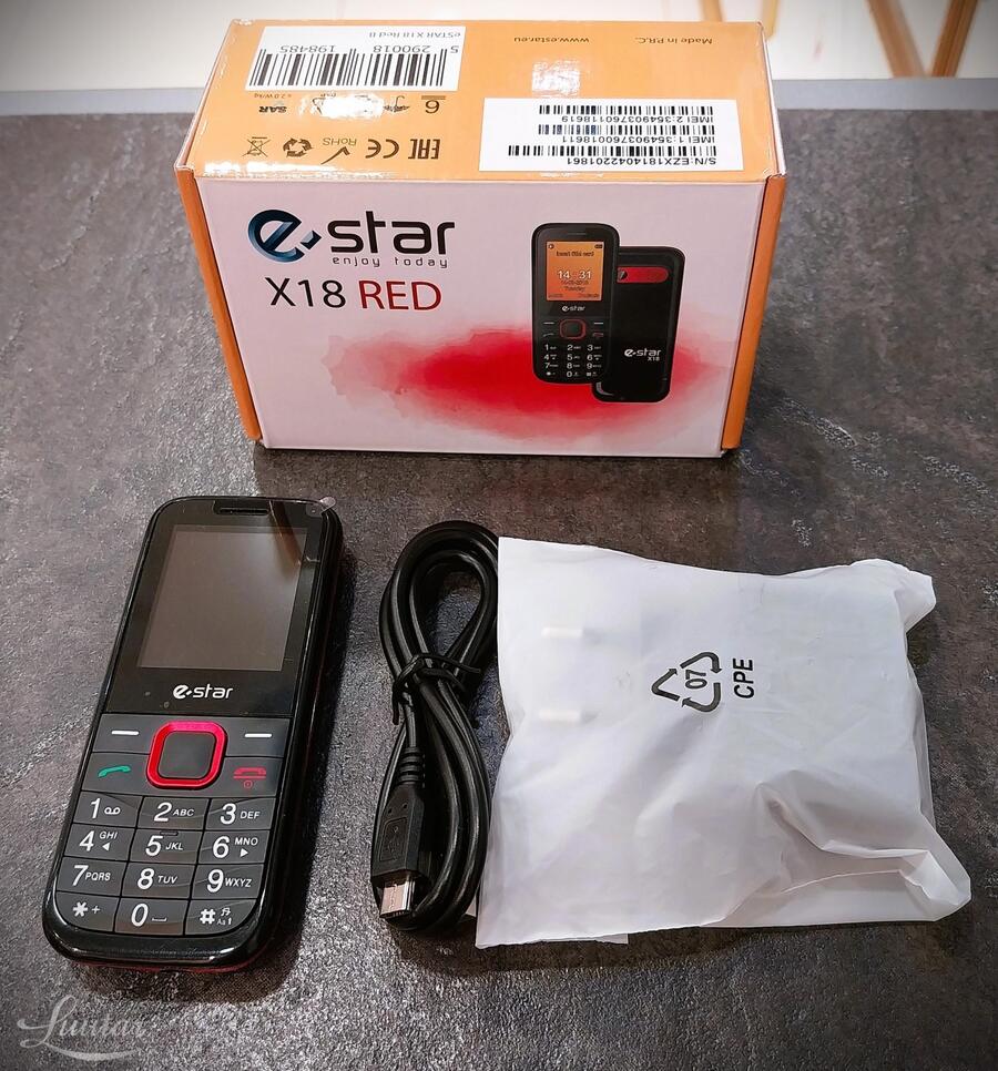 Mobiiltelefon Telefon eStar X18 Dual SIM