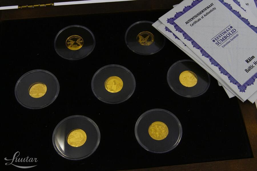 Müntide komplekt 999* 7tk