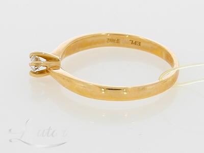 Kuldsõrmus 585* Briljant