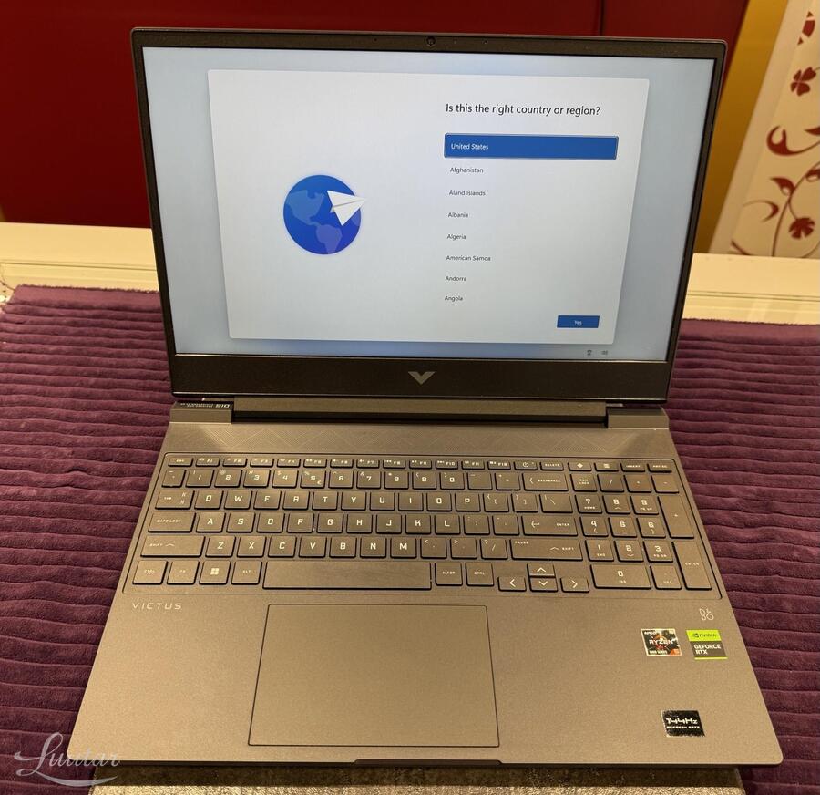 Sülearvuti HP Victus 15 15-fb1012nn