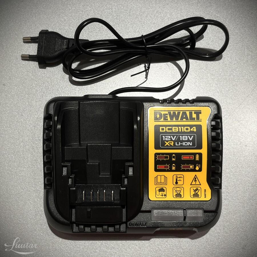 Akulaadija DeWalt DCB1104