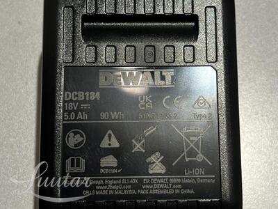 Aku DeWALT DCB184 UUS!