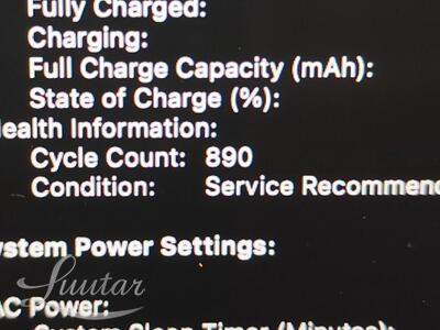 Sülearvuti Apple Macbook Pro 15 2018 256GB
