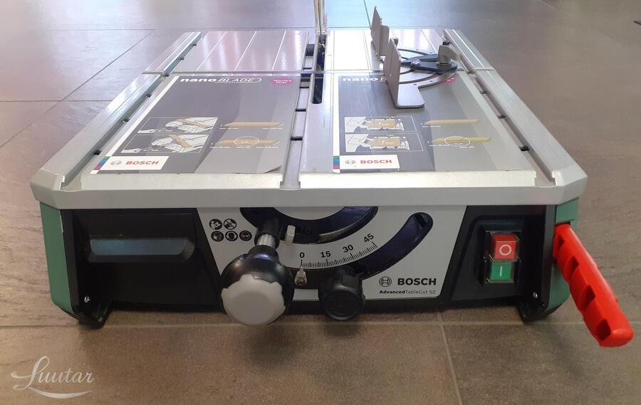 Lauasaag Bosch Advanced Table Cut 52