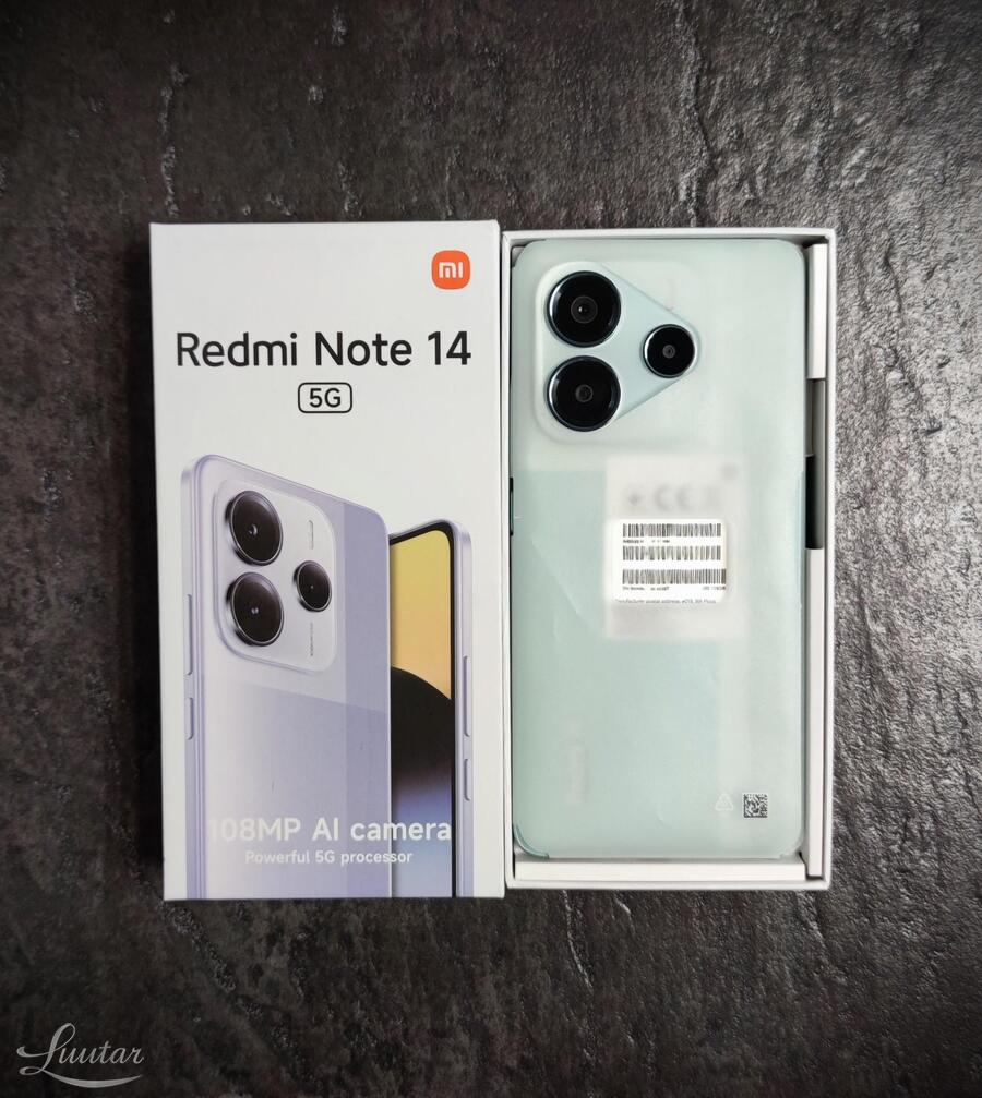 Mobiiltelefon Xiaomi Redmi Note 14 5G 128GB UUS!