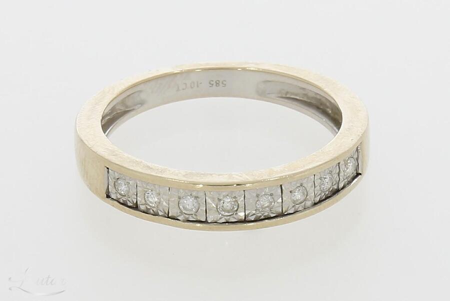 Kuldsõrmus 585* Briljandid