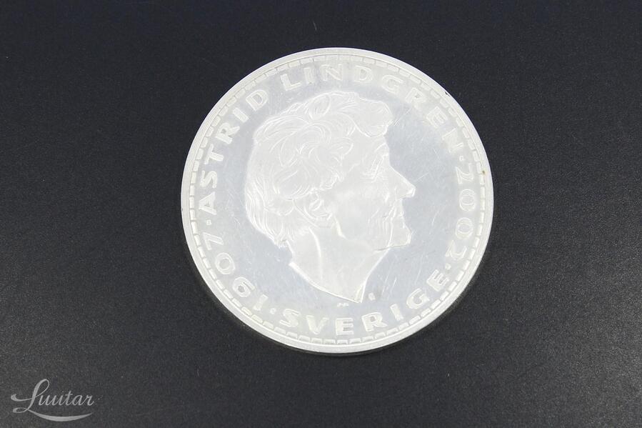 Hõbemünt 925* Astrid Lindgren Pippi Longstocking 1945a.