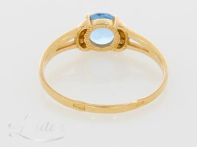 Kuldsõrmus 585* Topaas