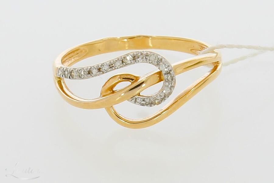 Kuldsõrmus 585* Briljandid