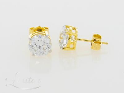 Kuldkõrvarõngad 585* UUED! Briljandid 3.00ct