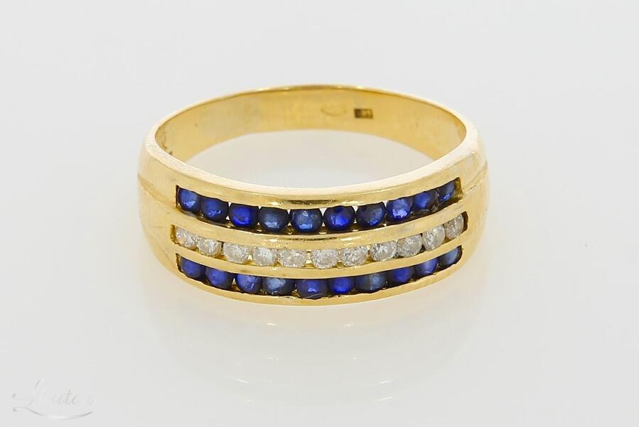 Kuldsõrmus 585* Briljandid