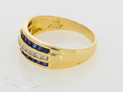 Kuldsõrmus 585* Briljandid