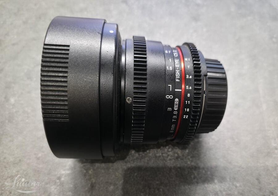 Objektiiv Samyang 8mm f/3.8 Nikon F/AI-S