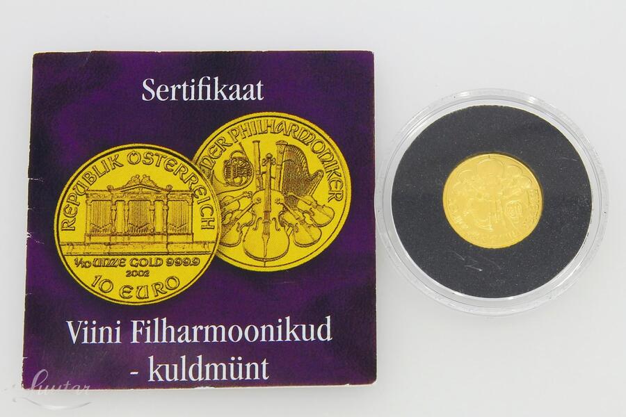 Kuldmünt 999* Viini Filharmoonikud 10 Euro