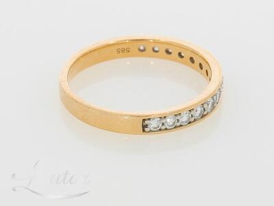 Kuldsõrmus 585* Briljandid 0.5ct