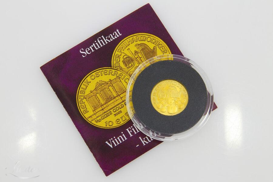 Kuldmünt Viini Filharmoonikud 10 Euro 999*
