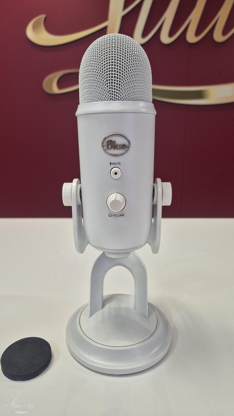 Mikrofon Blue Yeti Valge