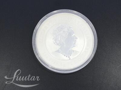 Hõbemünt 999* Elizabeth II Australia Year of Tiger 1 Dollar 2022 