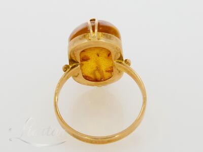 Kuldsõrmus 583* Merevaik