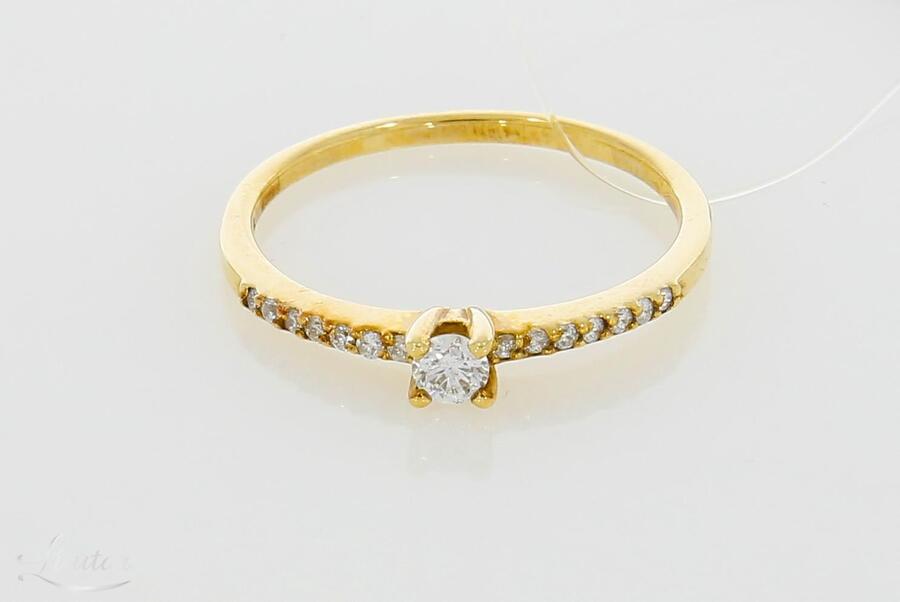 Kuldsõrmus 585* Briljandid