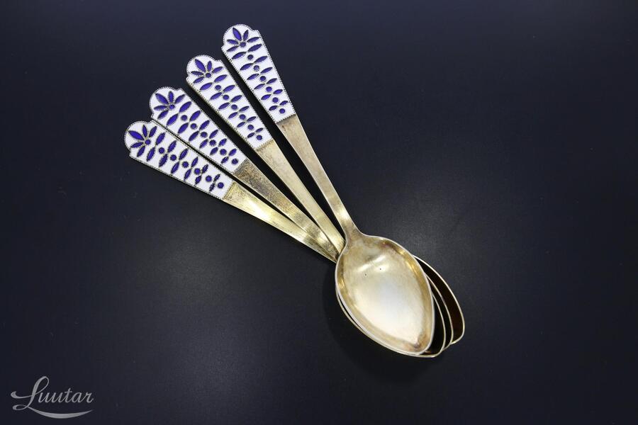 Hõbelusikate komplekt 916* 4tk